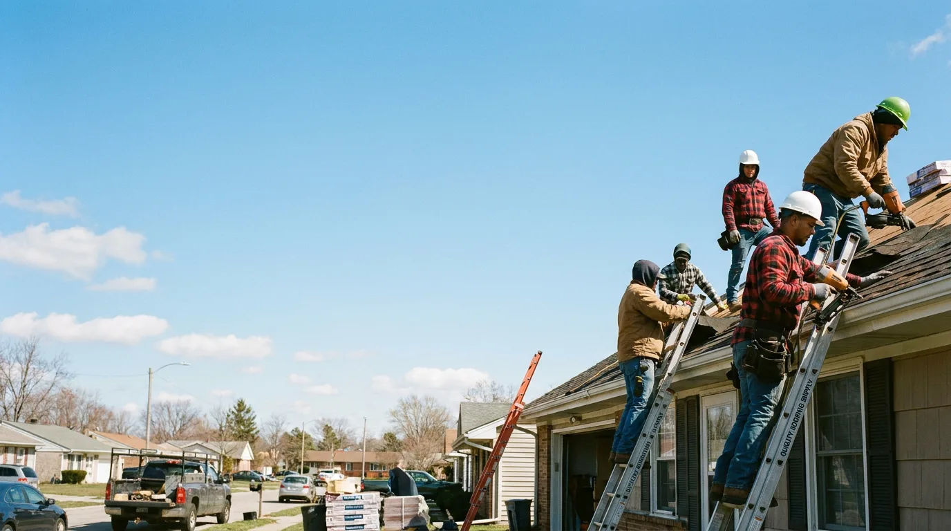 Roofing in Muldrow, OK near me